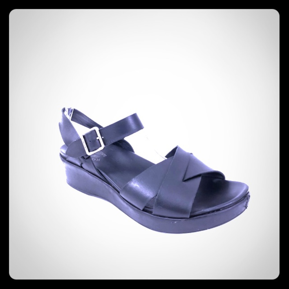 Kork-Ease Black Sandals